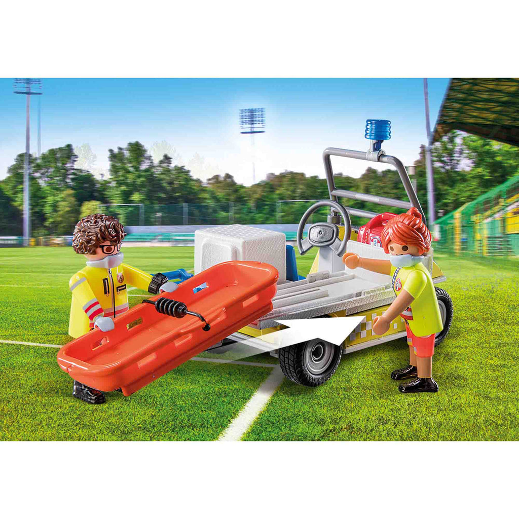 PLAYMOBIL - VEHICUL GALBEN DE SALVARE - PLAYMOBIL (PM71204) - Libelula Vesela - Jucarii