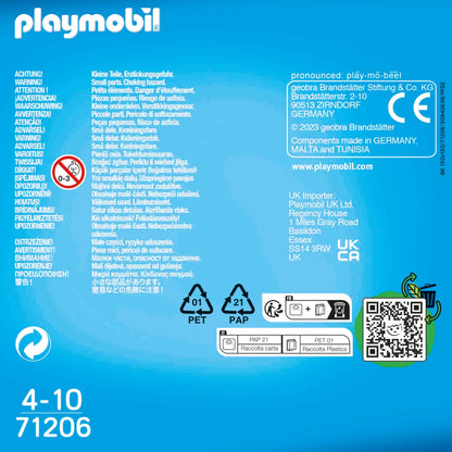 PLAYMOBIL - SET 2 FIGURINE - BANDIT CU T-REX - PLAYMOBIL (PM71206) - Libelula Vesela - Jucarii