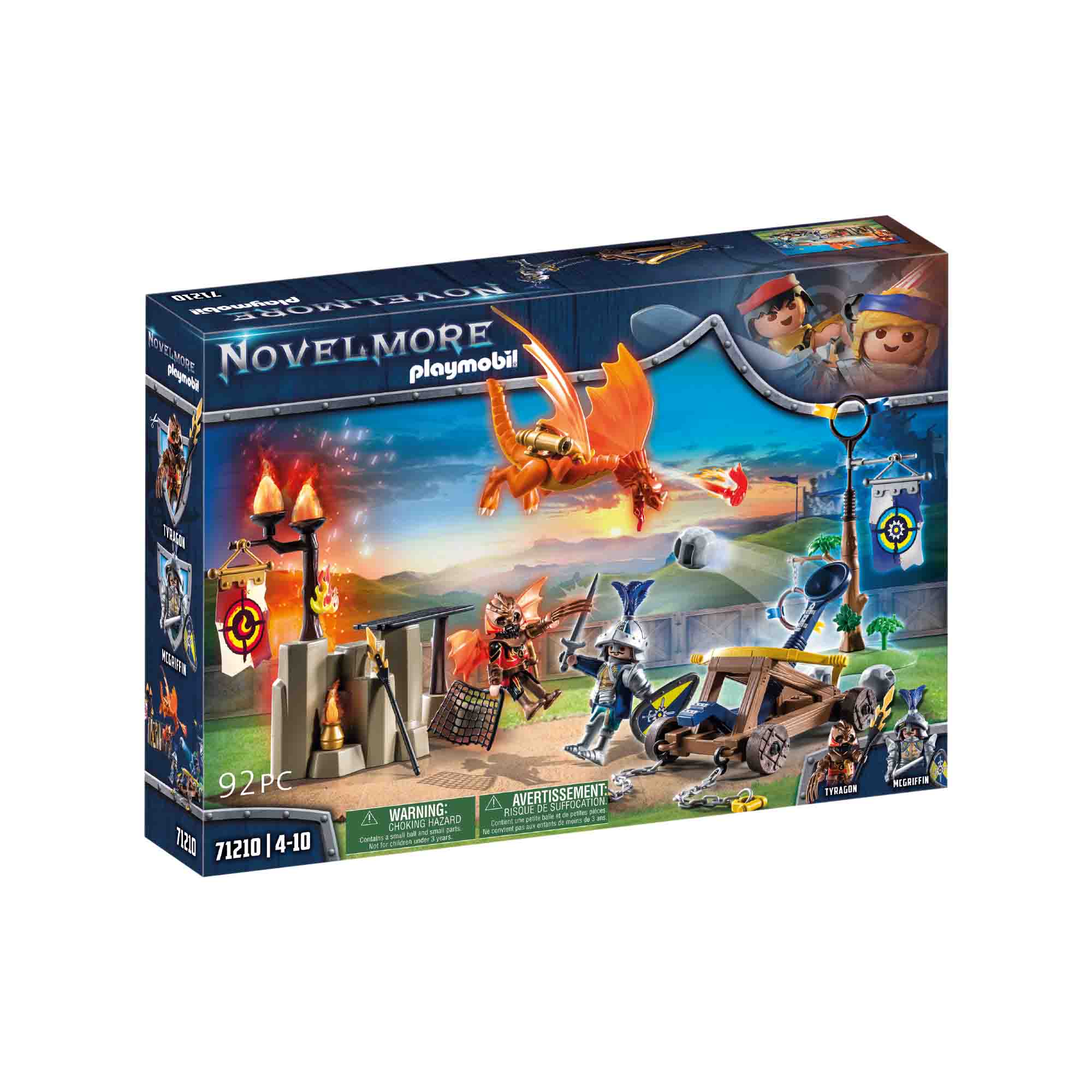 TURNEUL NOVELMORE CONTRA BURNHAM - PLAYMOBIL NOVELMORE (PM71210) - Libelula Vesela - Jucarii