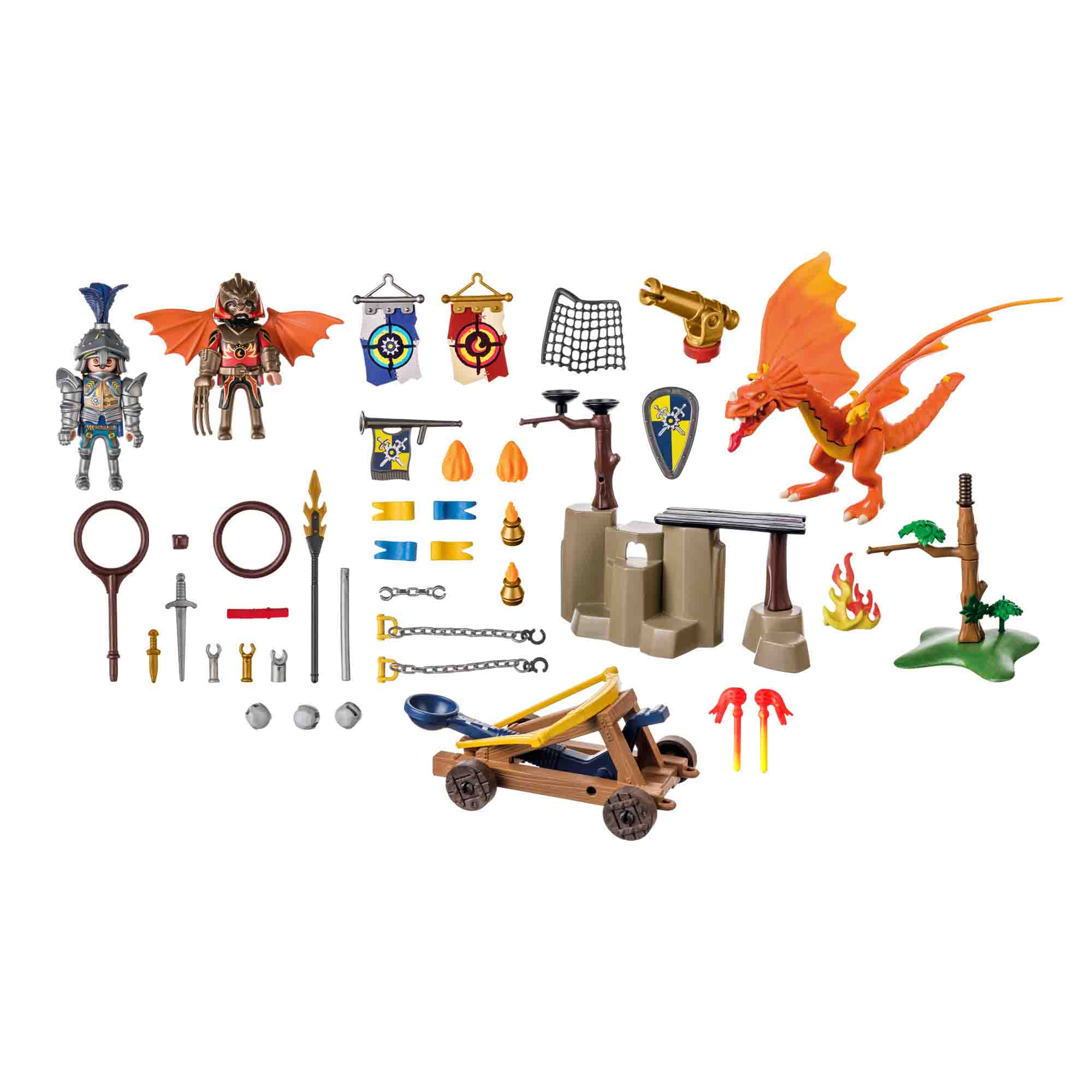 TURNEUL NOVELMORE CONTRA BURNHAM - PLAYMOBIL NOVELMORE (PM71210) - Libelula Vesela - Jucarii