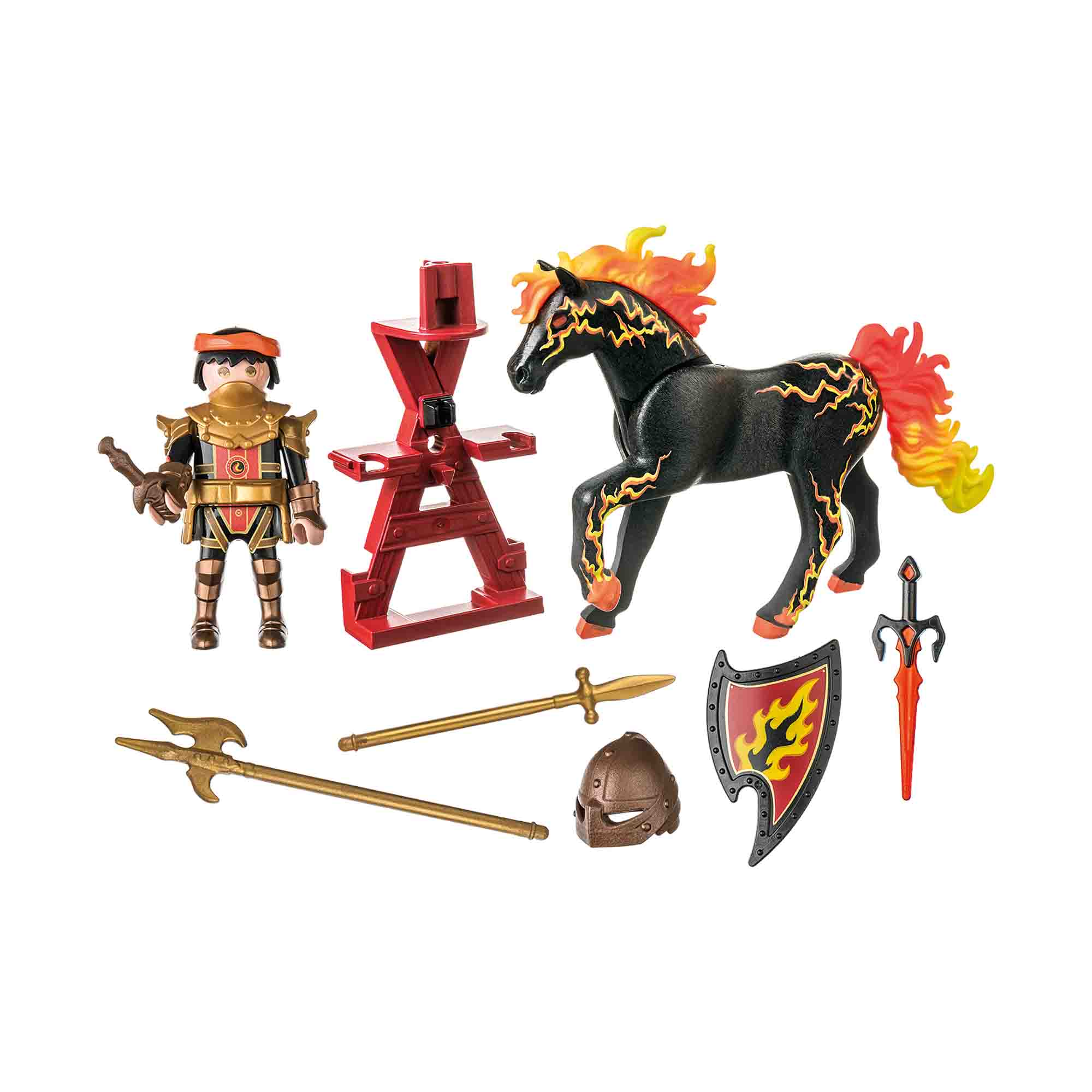 CAVALERUL DE FOC - PLAYMOBIL NOVELMORE (PM71213) - Libelula Vesela - Jucarii