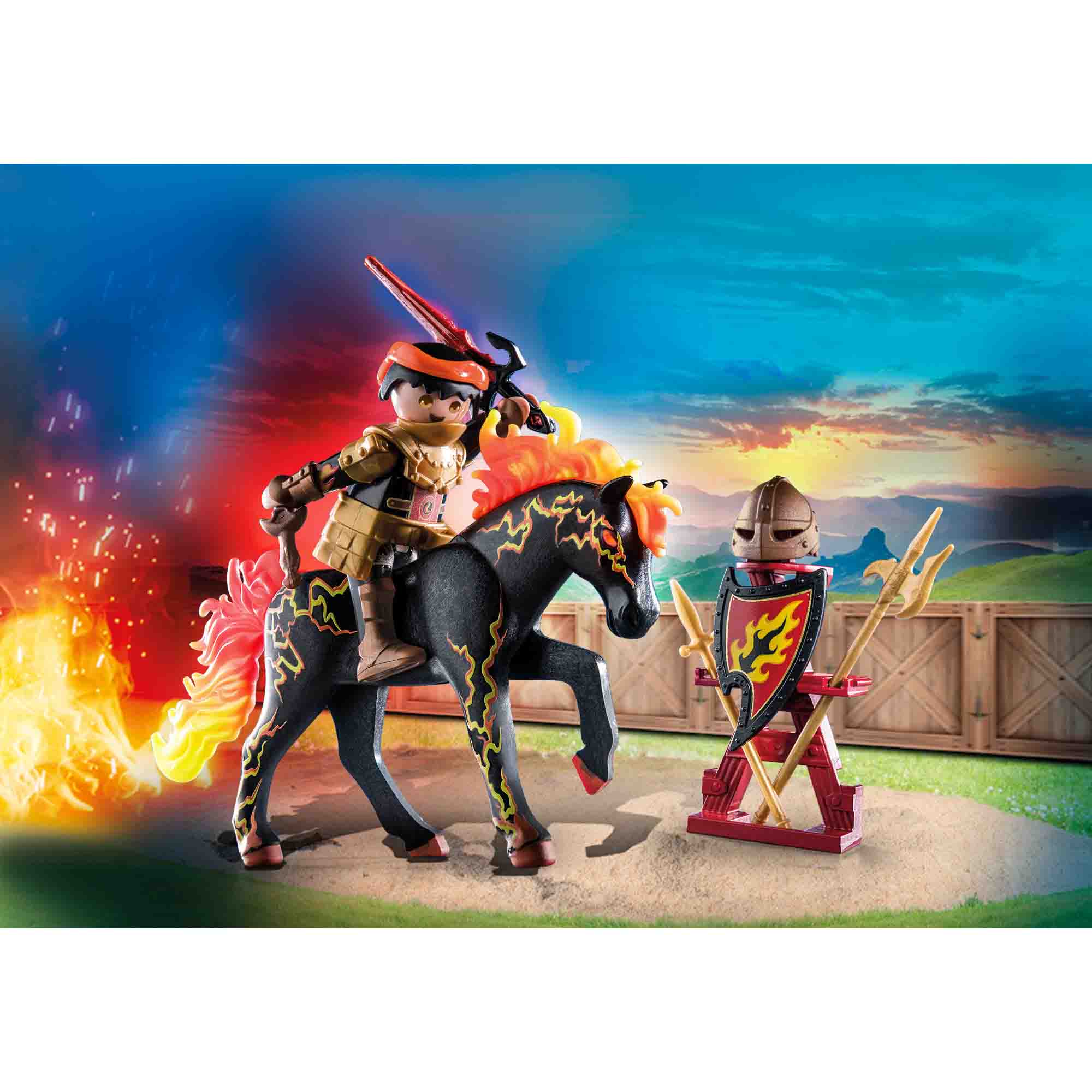 CAVALERUL DE FOC - PLAYMOBIL NOVELMORE (PM71213) - Libelula Vesela - Jucarii