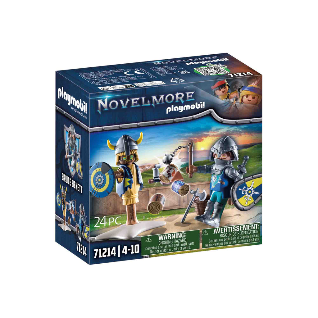ANTRENAMENTUL DE LUPTA AL CAVALERULUI NOVELMORE - PLAYMOBIL NOVELMORE (PM71214) - Libelula Vesela - Jucarii