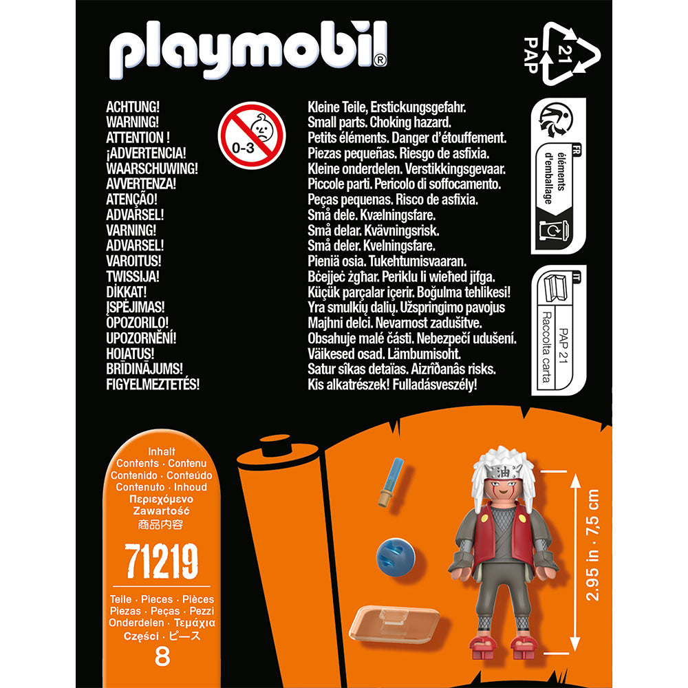 JIRAIYA - PLAYMOBIL NARUTO (PM71219) - Libelula Vesela - Jucarii