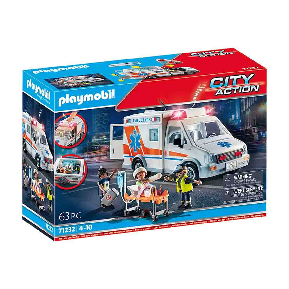 PLAYMOBIL - AMBULANTA US - PLAYMOBIL (PM71232) - Libelula Vesela - Jucarii