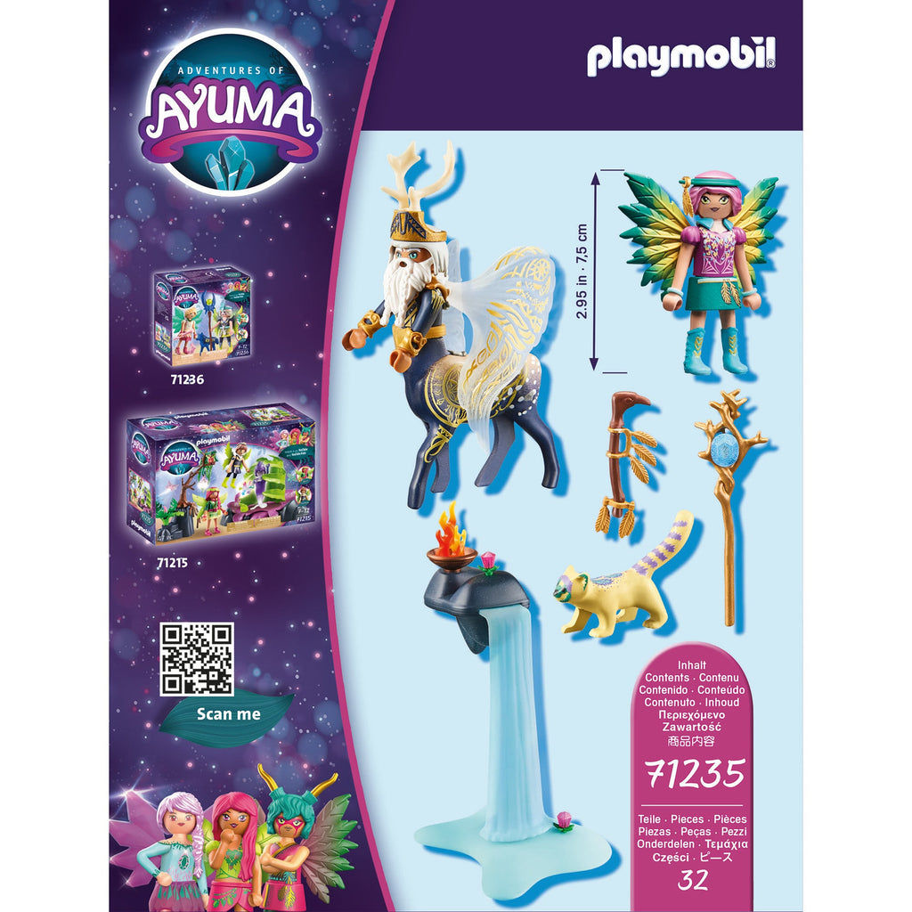 KNIGHT FAIRY HILDI SI ABJATUS - PLAYMOBIL ADVENTURES OF AYUMA (PM71235) - Libelula Vesela - Jucarii