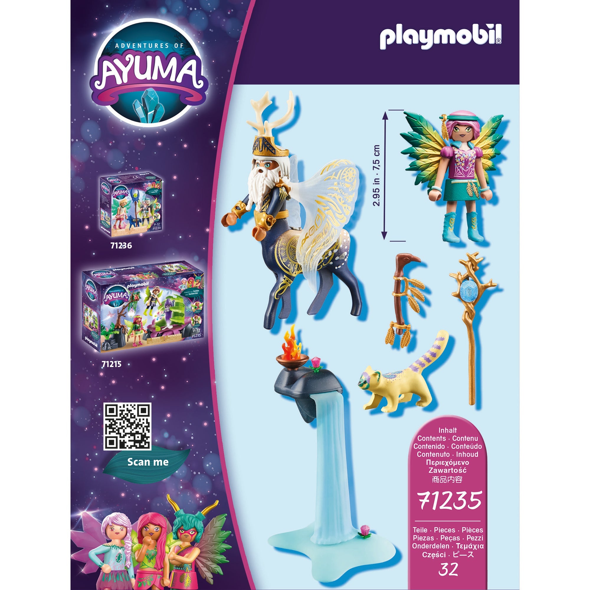KNIGHT FAIRY HILDI SI ABJATUS - PLAYMOBIL ADVENTURES OF AYUMA (PM71235) - Libelula Vesela - Jucarii