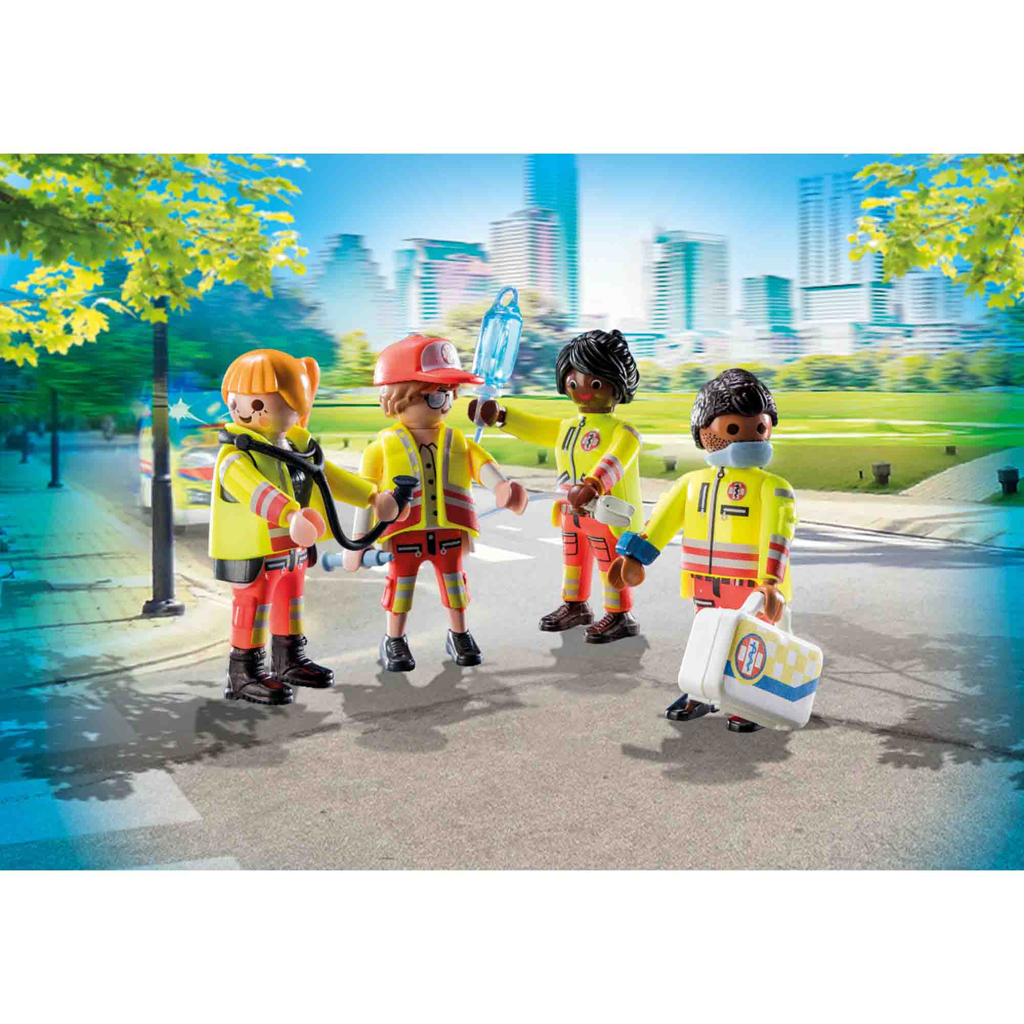 PLAYMOBIL - ECHIPAJ DE SALVARE - PLAYMOBIL (PM71244) - Libelula Vesela - Jucarii