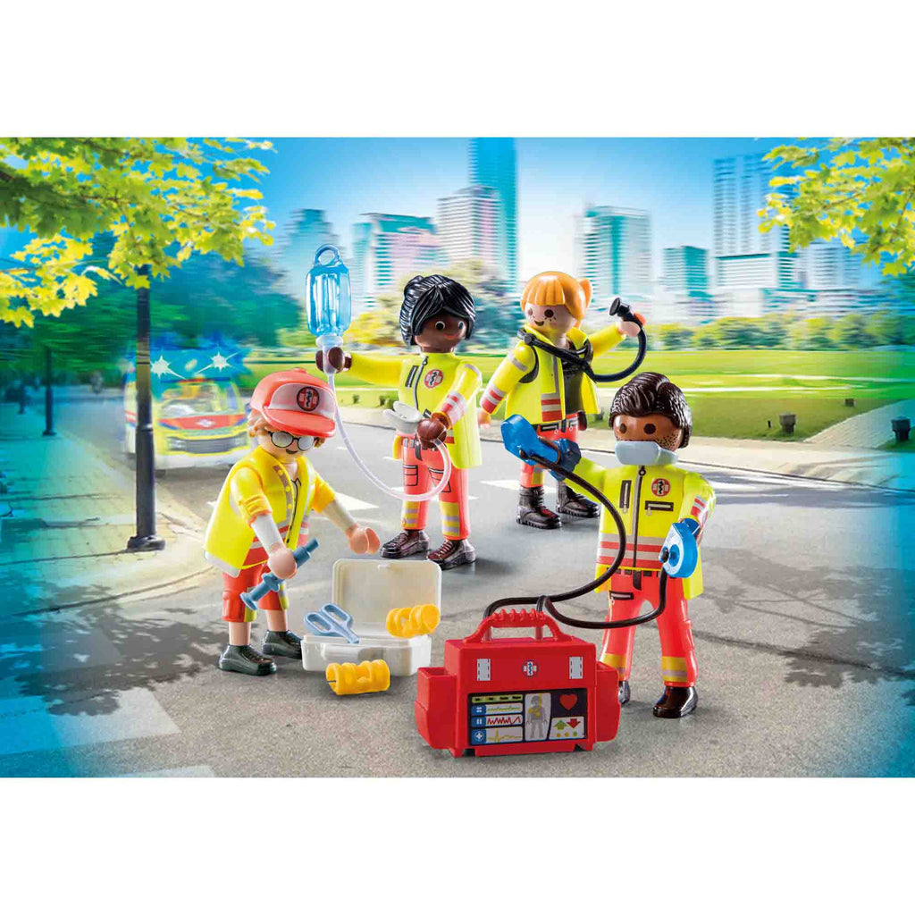 PLAYMOBIL - ECHIPAJ DE SALVARE - PLAYMOBIL (PM71244) - Libelula Vesela - Jucarii
