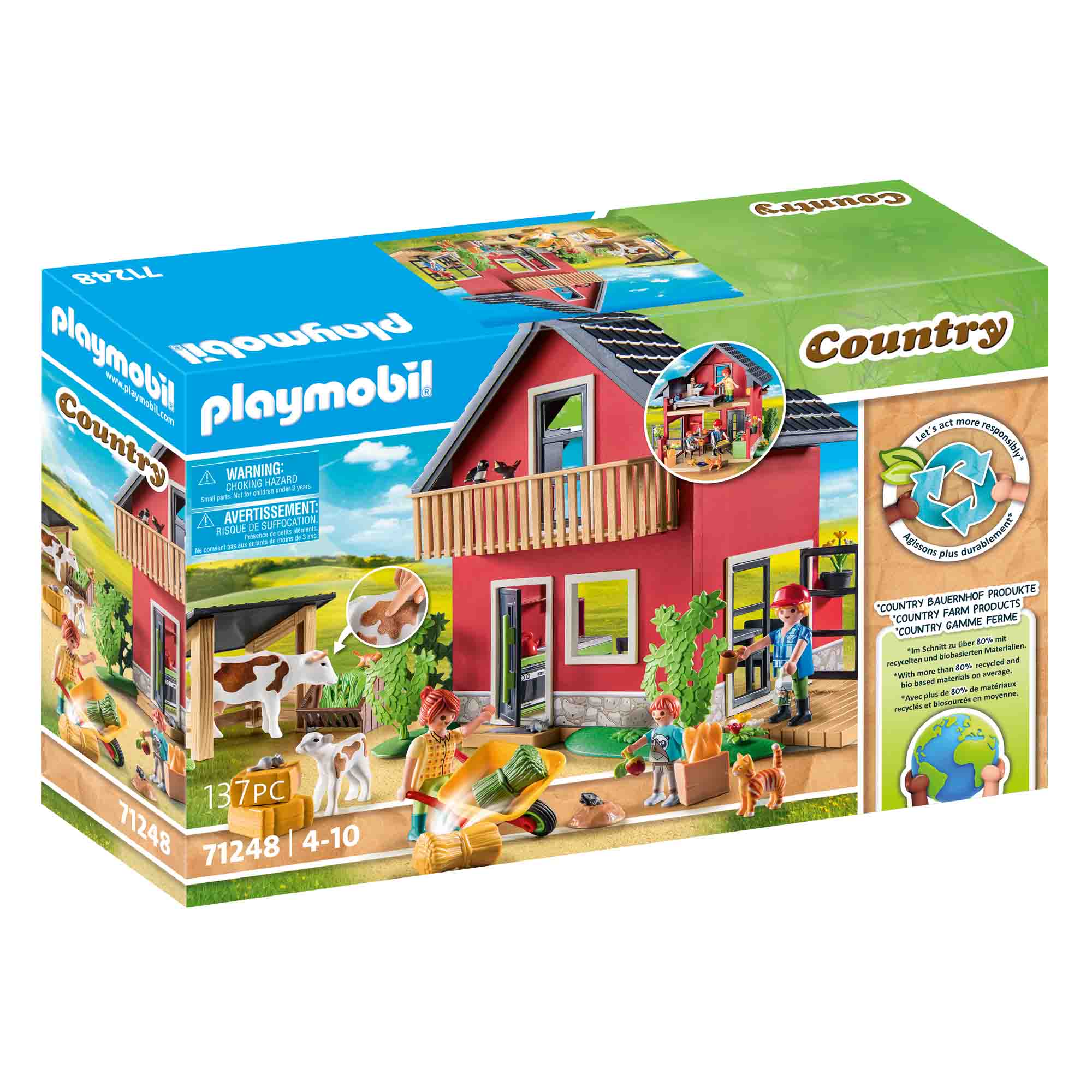 PLAYMOBIL - CASA LA FERMA - PLAYMOBIL (PM71248) - Libelula Vesela - Jucarii