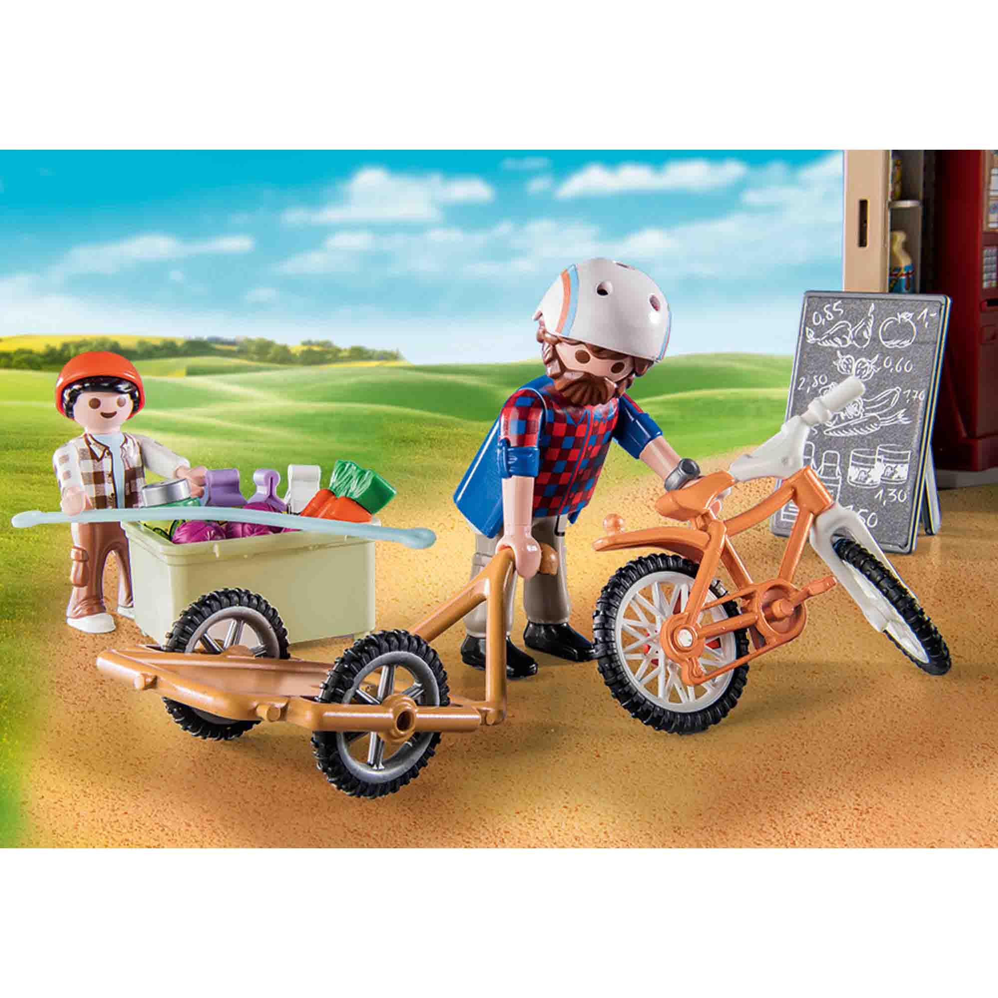 PLAYMOBIL - MAGAZINUL NON STOP DE LA FERMA - PLAYMOBIL (PM71250) - Libelula Vesela - Jucarii