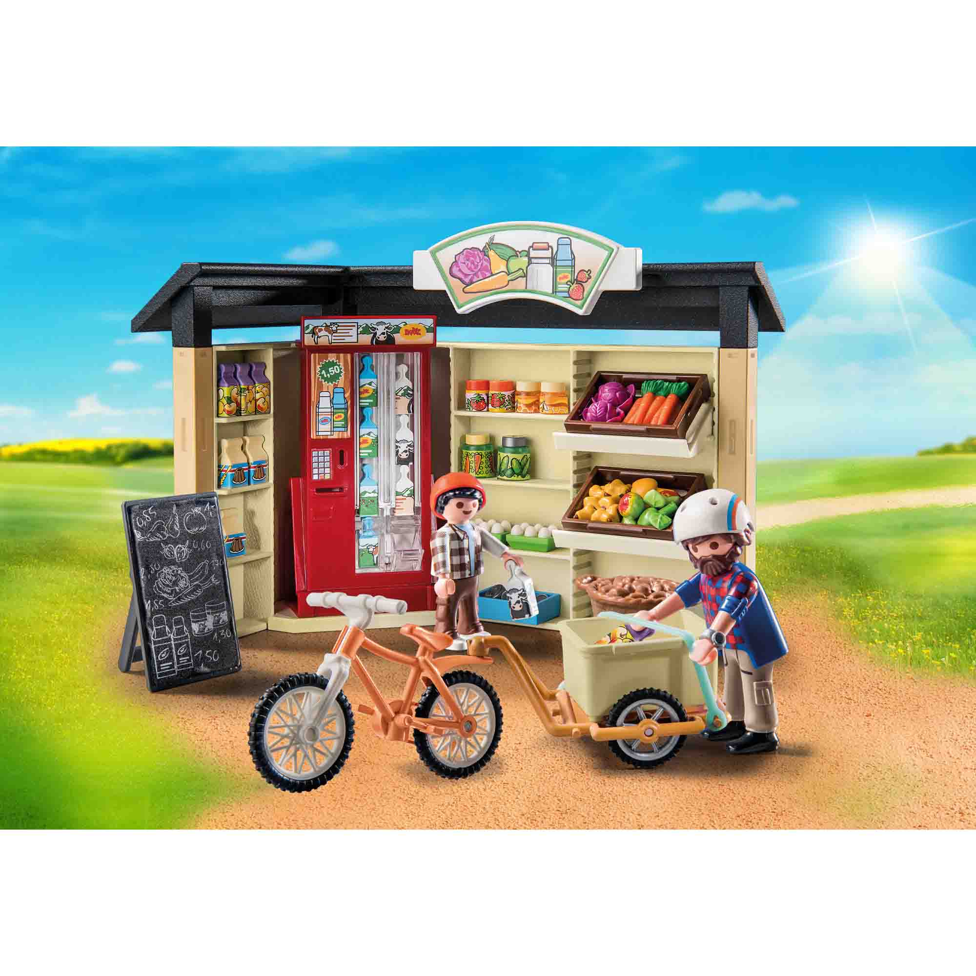 PLAYMOBIL - MAGAZINUL NON STOP DE LA FERMA - PLAYMOBIL (PM71250) - Libelula Vesela - Jucarii