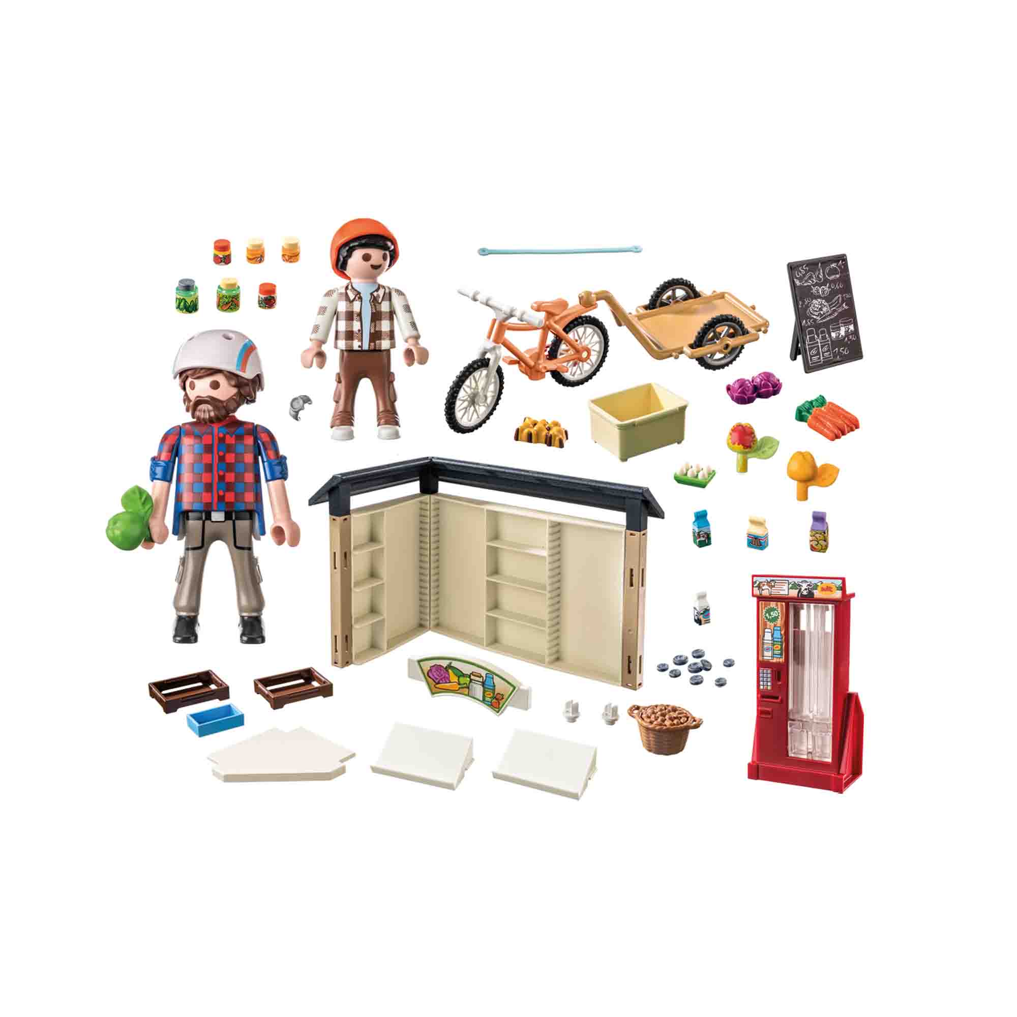 PLAYMOBIL - MAGAZINUL NON STOP DE LA FERMA - PLAYMOBIL (PM71250) - Libelula Vesela - Jucarii