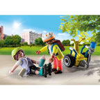PLAYMOBIL - SET SALVATOR CU MASINA DE ECHILIBRU - PLAYMOBIL (PM71257) - Libelula Vesela - Jucarii
