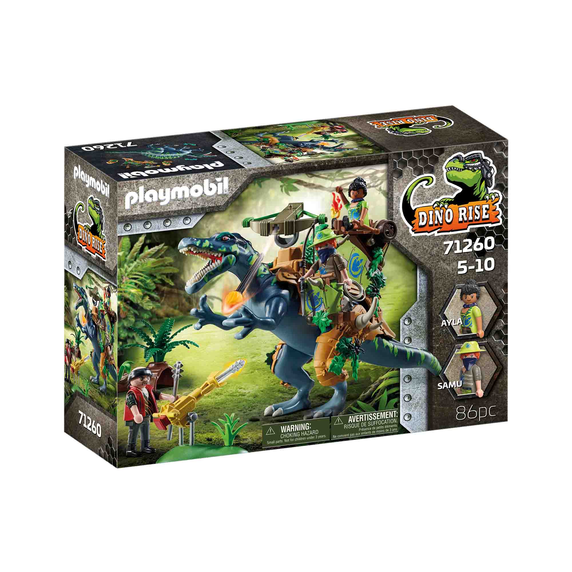 PLAYMOBIL - SPINOSAUR - PLAYMOBIL (PM71260) - Libelula Vesela - Jucarii