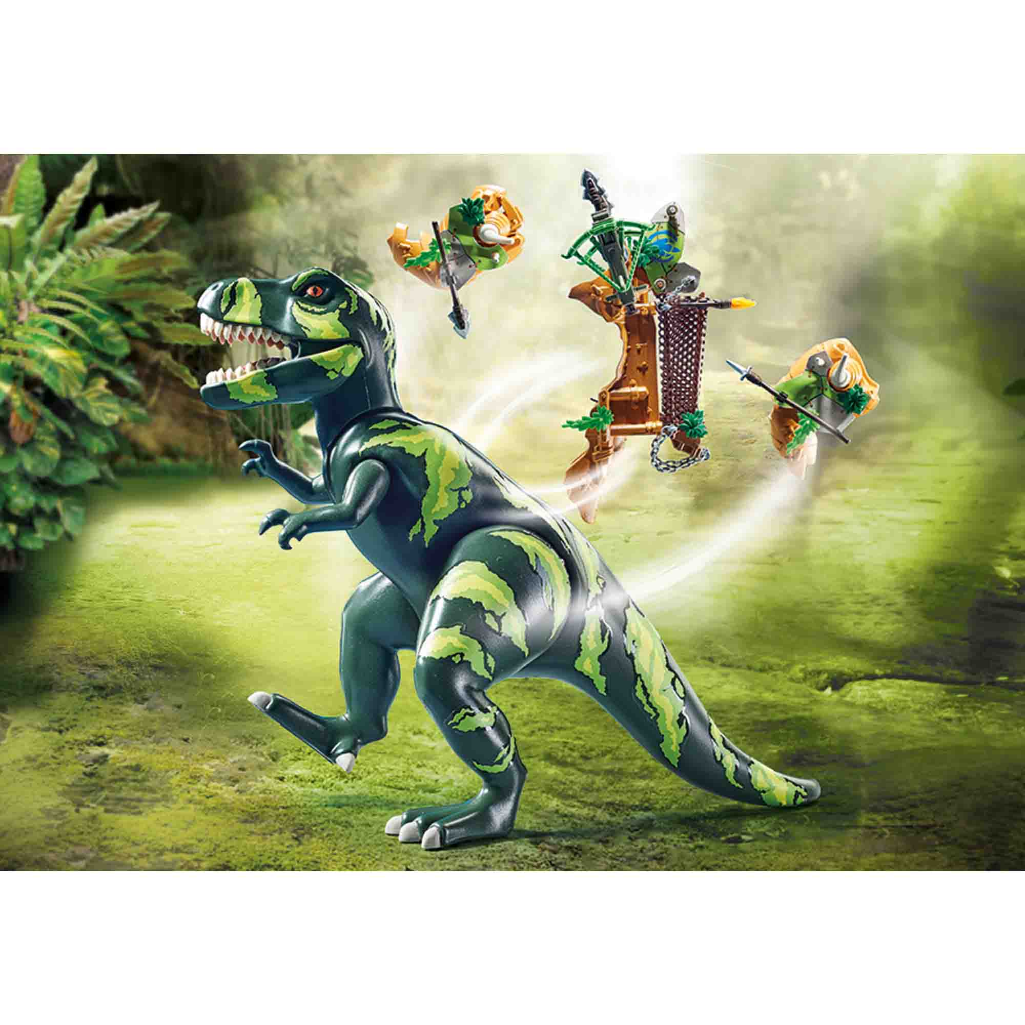 PLAYMOBIL - T-REX LA ATAC - PLAYMOBIL (PM71261) - Libelula Vesela - Jucarii