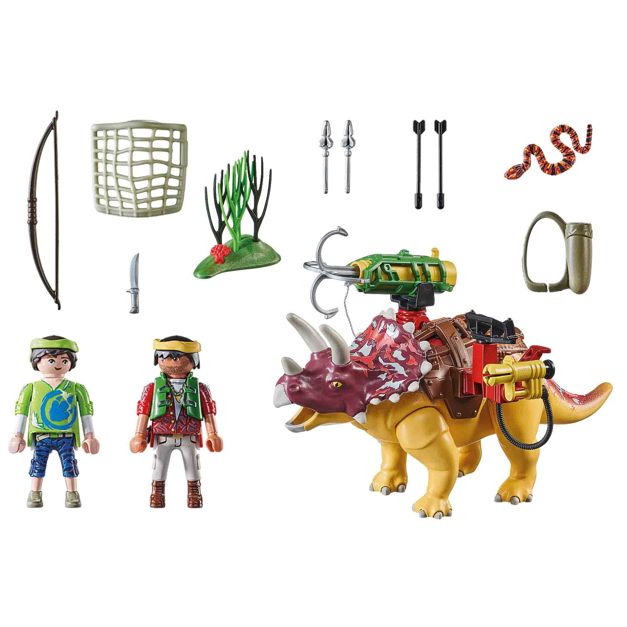 PLAYMOBIL - TRICERATOPS - PLAYMOBIL (PM71262) - Libelula Vesela - Jucarii