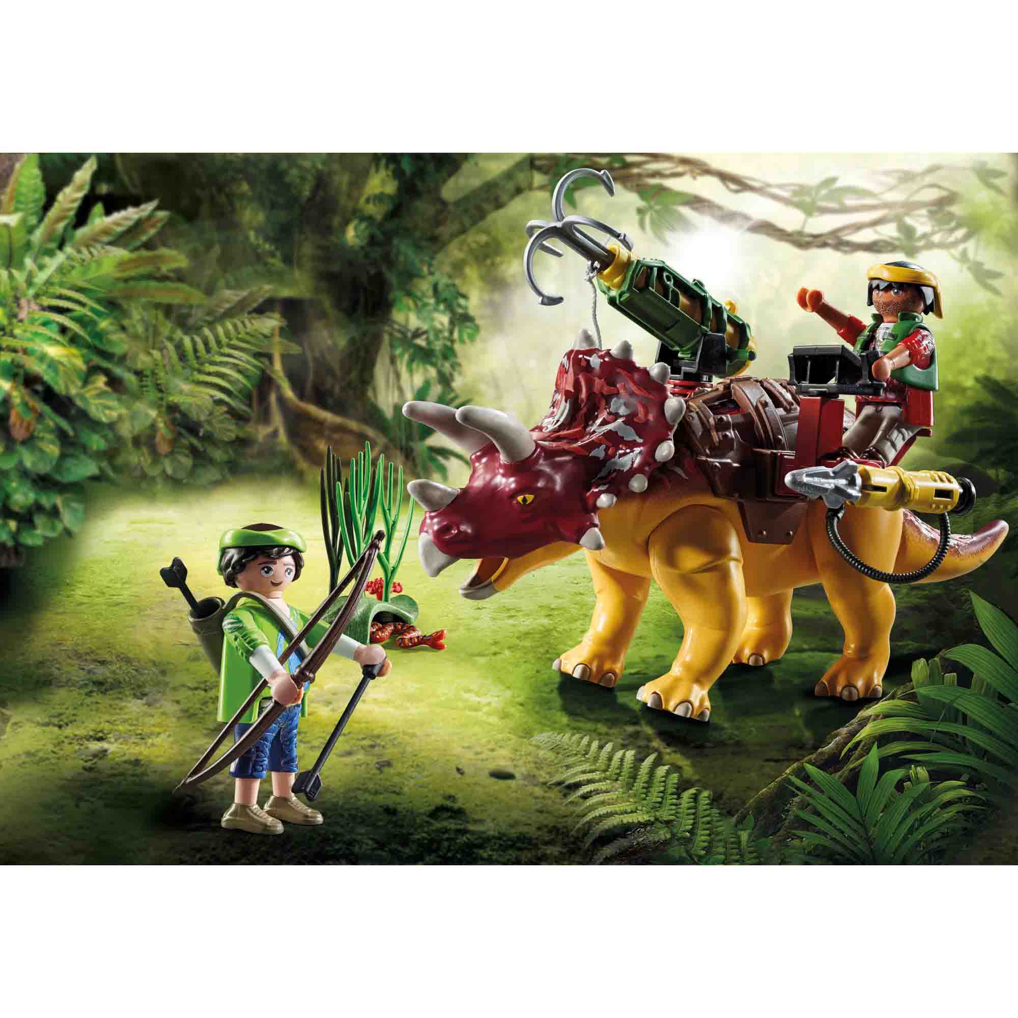 PLAYMOBIL - TRICERATOPS - PLAYMOBIL (PM71262) - Libelula Vesela - Jucarii