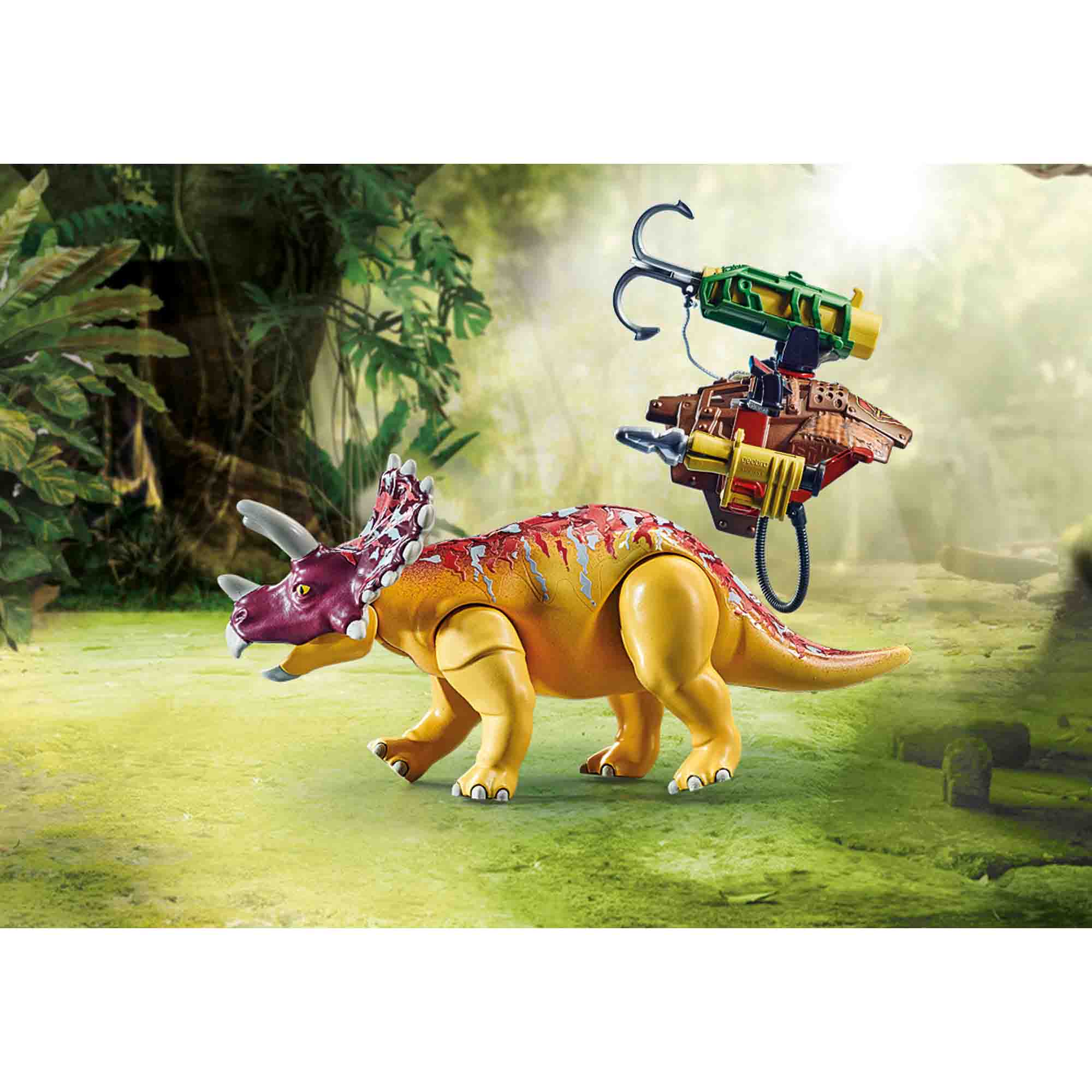 PLAYMOBIL - TRICERATOPS - PLAYMOBIL (PM71262) - Libelula Vesela - Jucarii