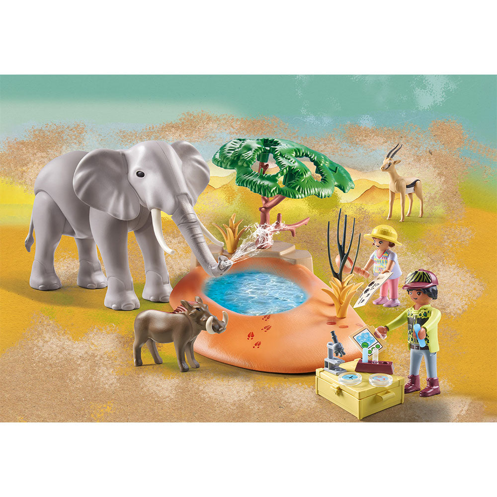 ELEFANT SI LAC - PLAYMOBIL WILTOPIA (PM71294) - Libelula Vesela - Jucarii