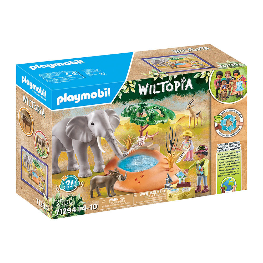 ELEFANT SI LAC - PLAYMOBIL WILTOPIA (PM71294) - Libelula Vesela - Jucarii