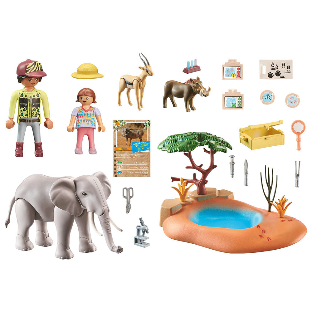 ELEFANT SI LAC - PLAYMOBIL WILTOPIA (PM71294) - Libelula Vesela - Jucarii