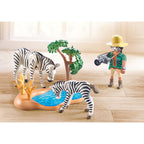 FOTOGRAF SI ZEBRE - PLAYMOBIL WILTOPIA (PM71295) - Libelula Vesela - Jucarii