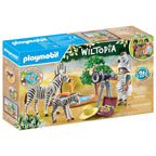 FOTOGRAF SI ZEBRE - PLAYMOBIL WILTOPIA (PM71295) - Libelula Vesela - Jucarii