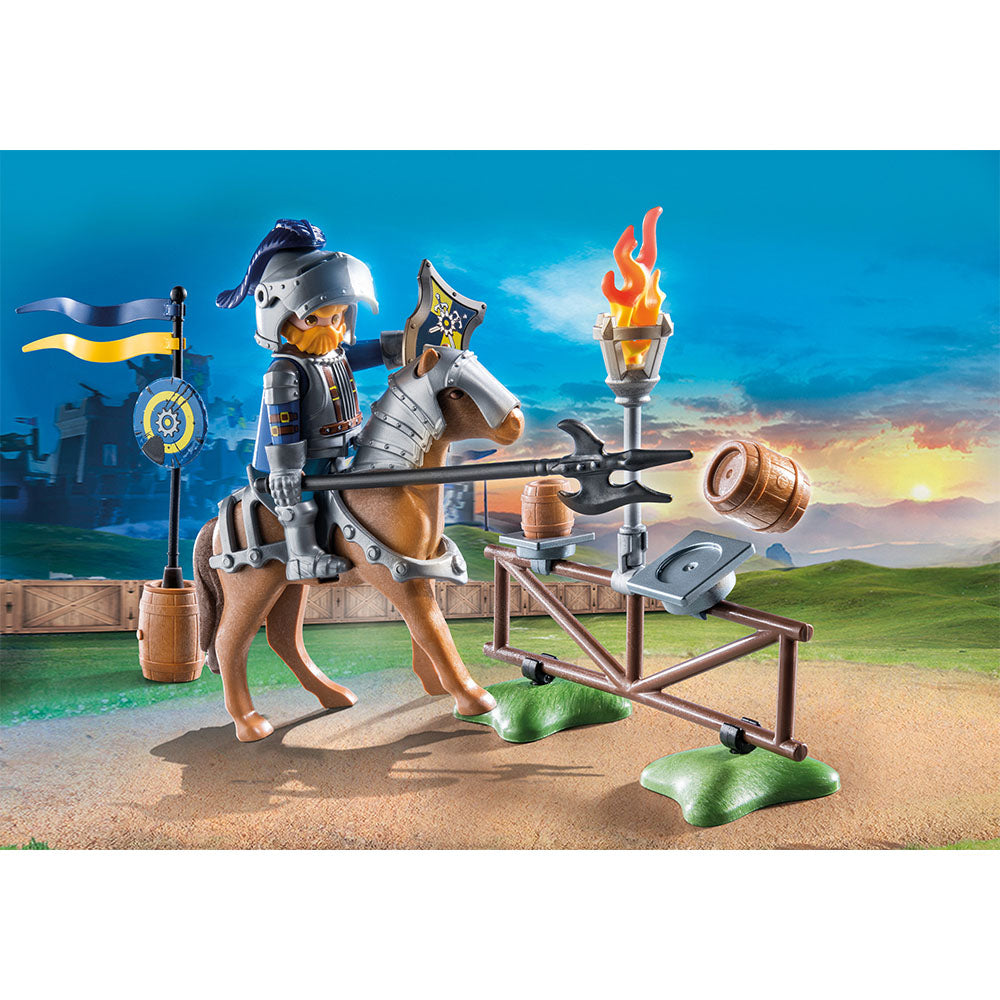 NOVELMORE CAVALER IN ZONA MEDIEVALA - PLAYMOBIL NOVELMORE (PM71297) - Libelula Vesela - Jucarii