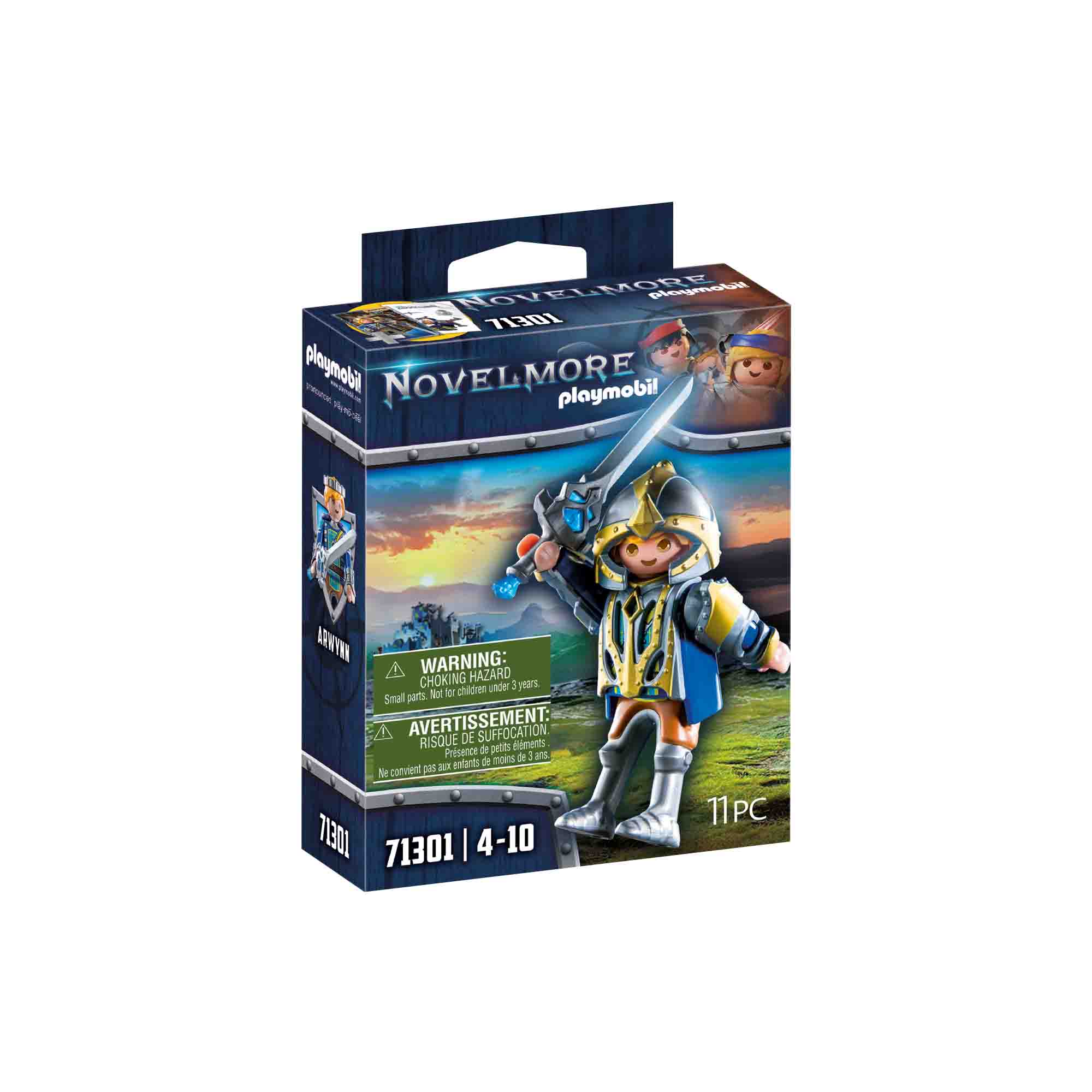 CAVALERUL ARWYNN CU SABIE - PLAYMOBIL NOVELMORE (PM71301) - Libelula Vesela - Jucarii