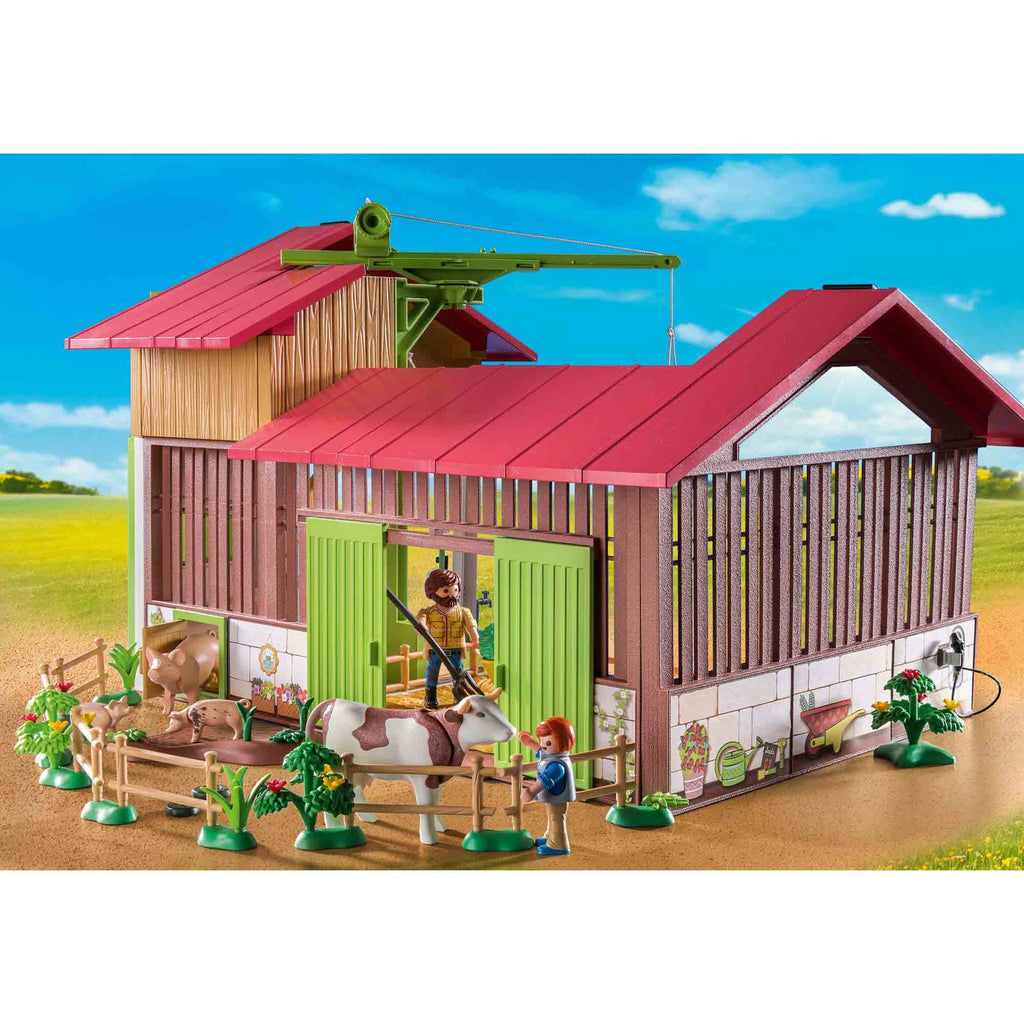 FERMA MARE EXTENSIBILA - PLAYMOBIL COUNTRY (PM71304) - Libelula Vesela - Jucarii
