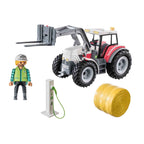 TRACTOR MARE CU ACCESORII - PLAYMOBIL COUNTRY (PM71305) - Libelula Vesela - Jucarii