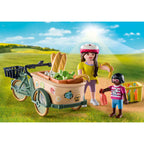 BICICLETA FERMIERILOR CU MARFA - PLAYMOBIL COUNTRY (PM71306) - Libelula Vesela - Jucarii