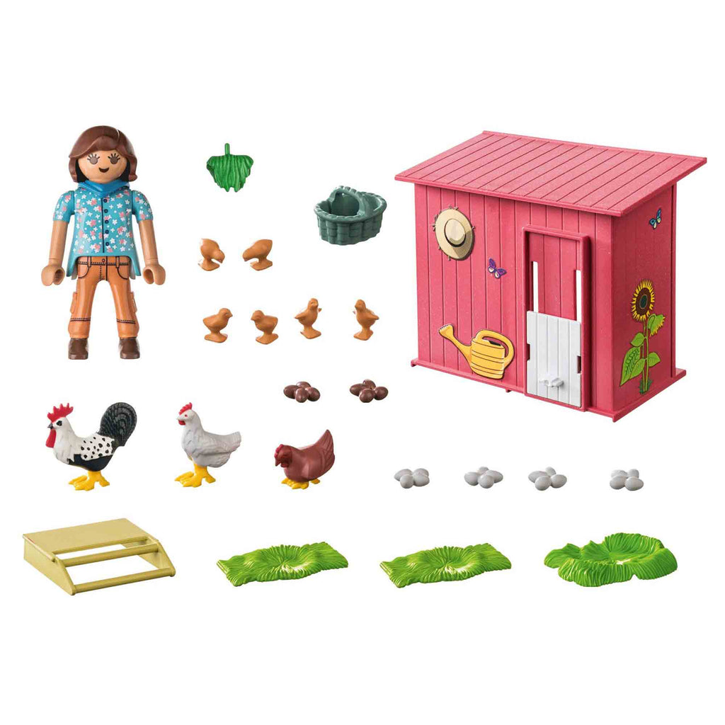 CUSCA PENTRU GAINI - PLAYMOBIL COUNTRY (PM71308) - Libelula Vesela - Jucarii