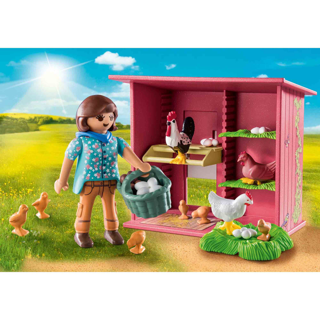 CUSCA PENTRU GAINI - PLAYMOBIL COUNTRY (PM71308) - Libelula Vesela - Jucarii