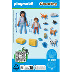 FAMILIE DE PISICI - PLAYMOBIL COUNTRY (PM71309) - Libelula Vesela - Jucarii