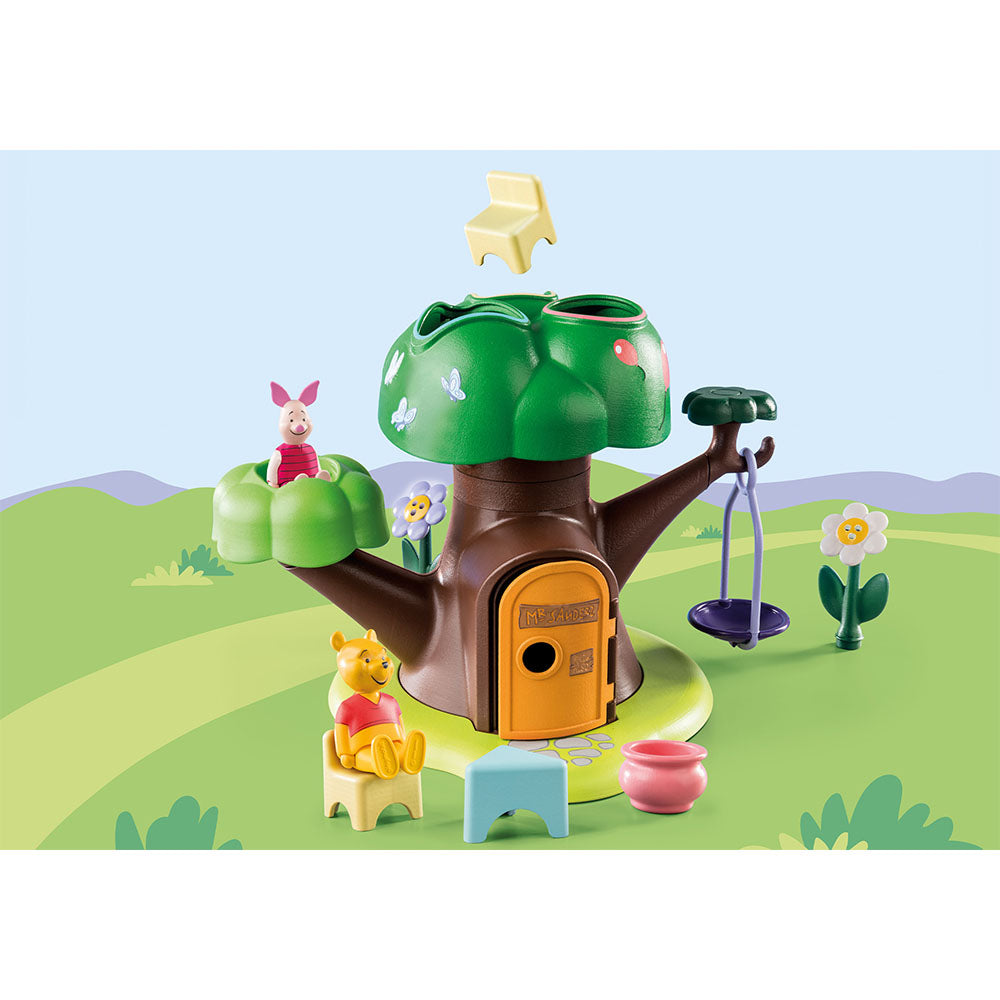 CASA DIN COPAC A LUI WINNIE SI PIGLET - PLAYMOBIL 1.2.3 & DISNEY (PM71316) - Libelula Vesela - Jucarii