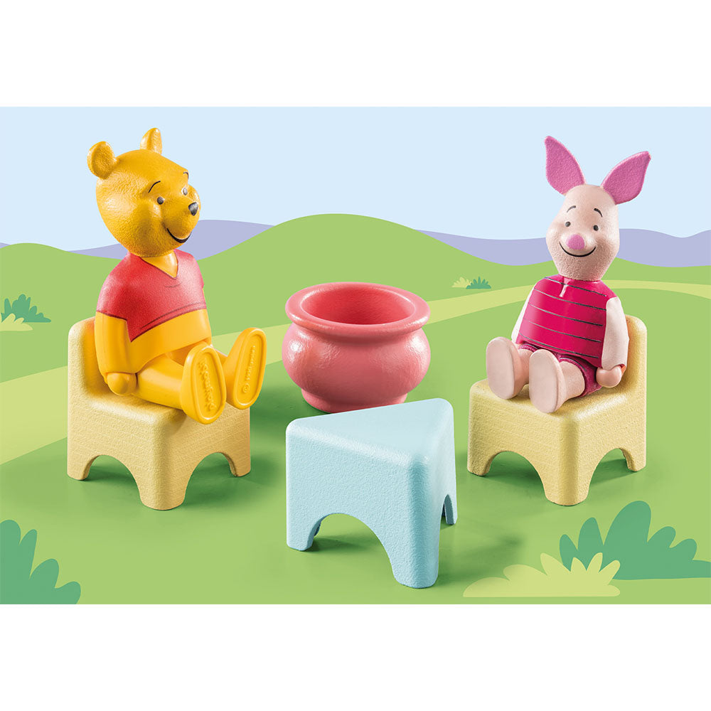 CASA DIN COPAC A LUI WINNIE SI PIGLET - PLAYMOBIL 1.2.3 & DISNEY (PM71316) - Libelula Vesela - Jucarii