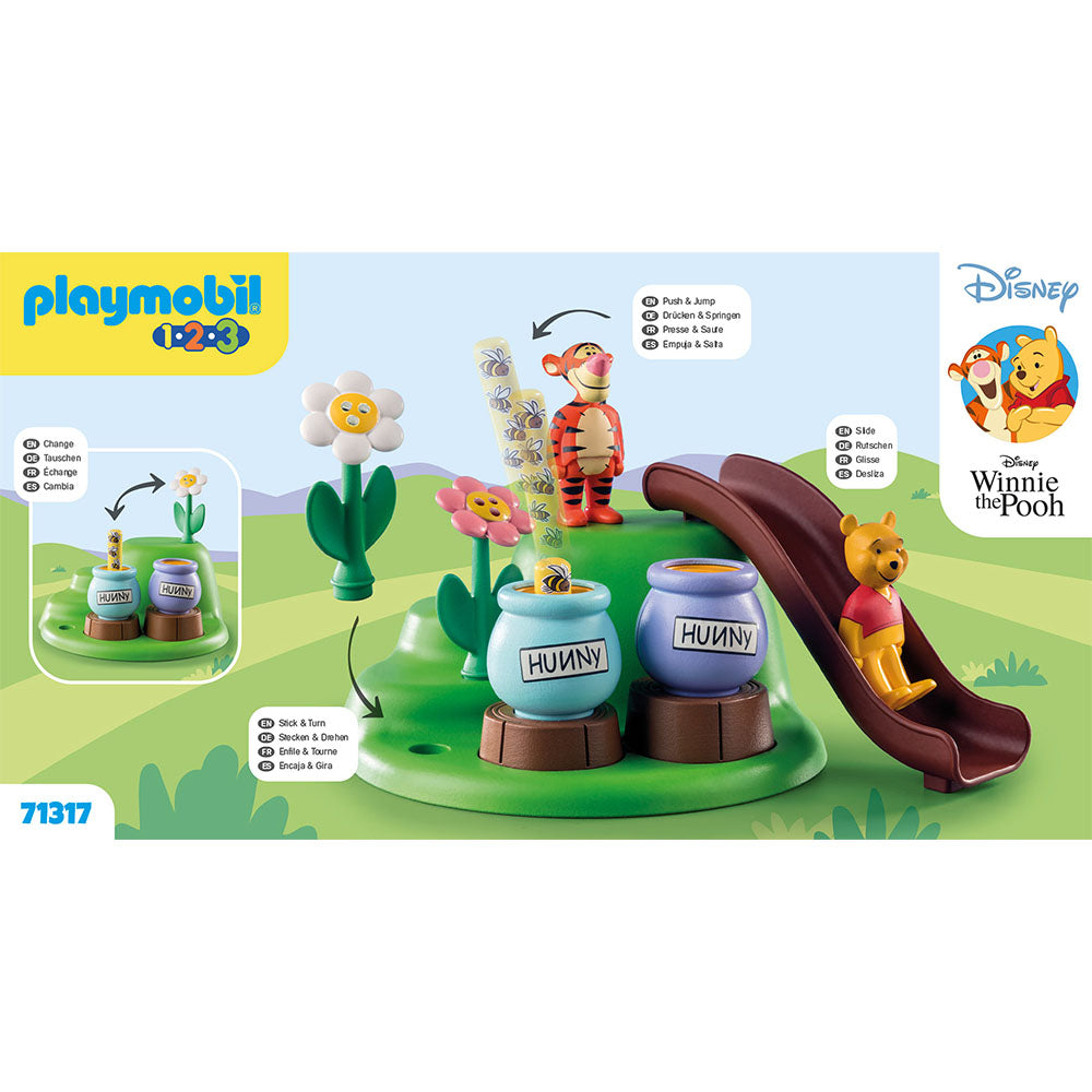 GRADINA CU ALBINE A LUI WINNIE SI TIGGER - PLAYMOBIL 1.2.3 & DISNEY (PM71317) - Libelula Vesela - Jucarii