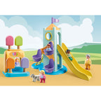 CASTEL DE AVENTURA CU STAND DE INGHETATA - PLAYMOBIL 1.2.3 (PM71326) - Libelula Vesela - Jucarii