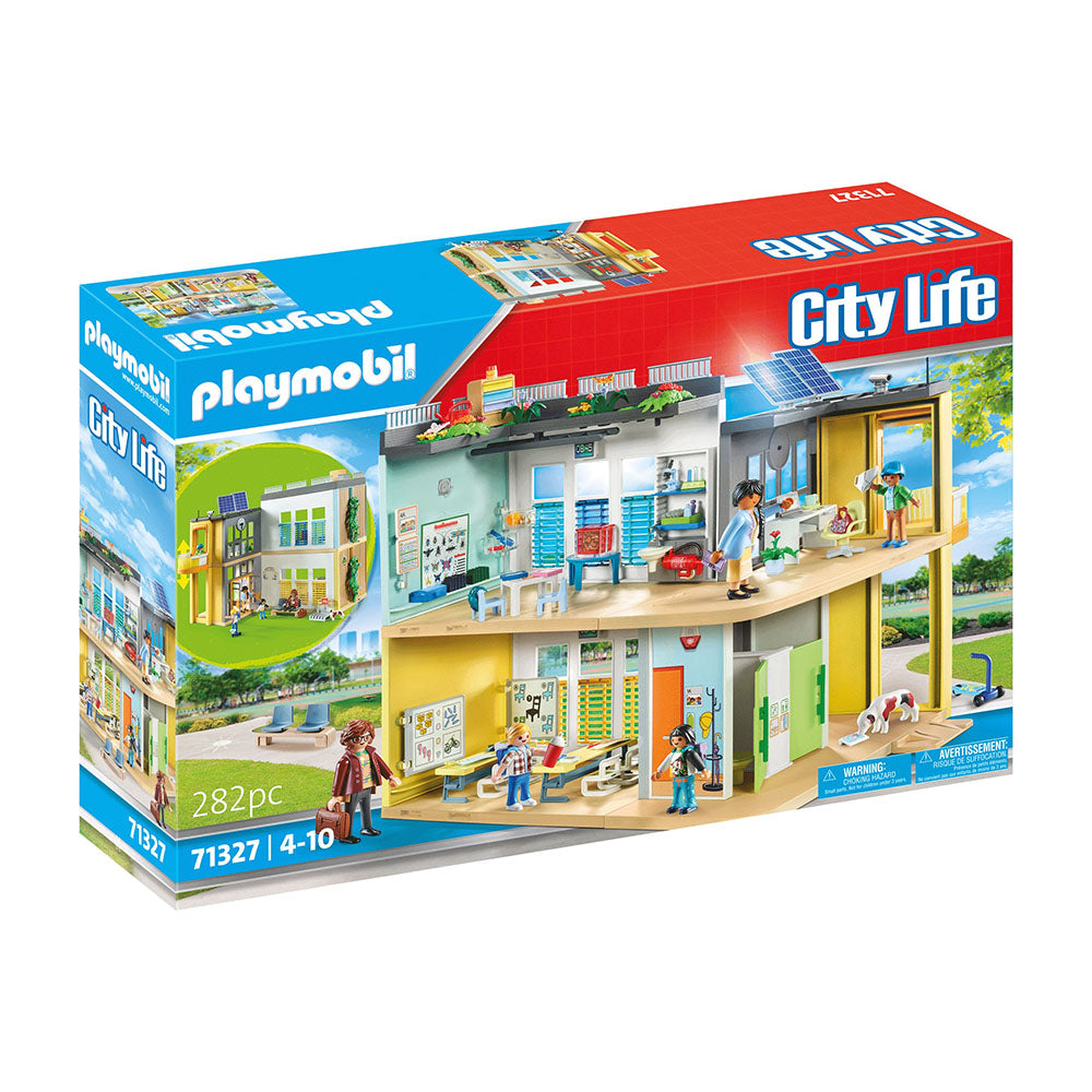 SCOALA MARE - PLAYMOBIL CITY LIFE (PM71327) - Libelula Vesela - Jucarii