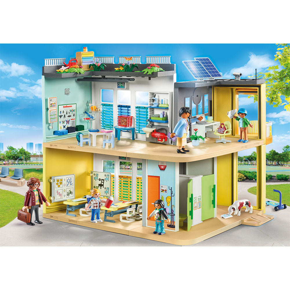 SCOALA MARE - PLAYMOBIL CITY LIFE (PM71327) - Libelula Vesela - Jucarii