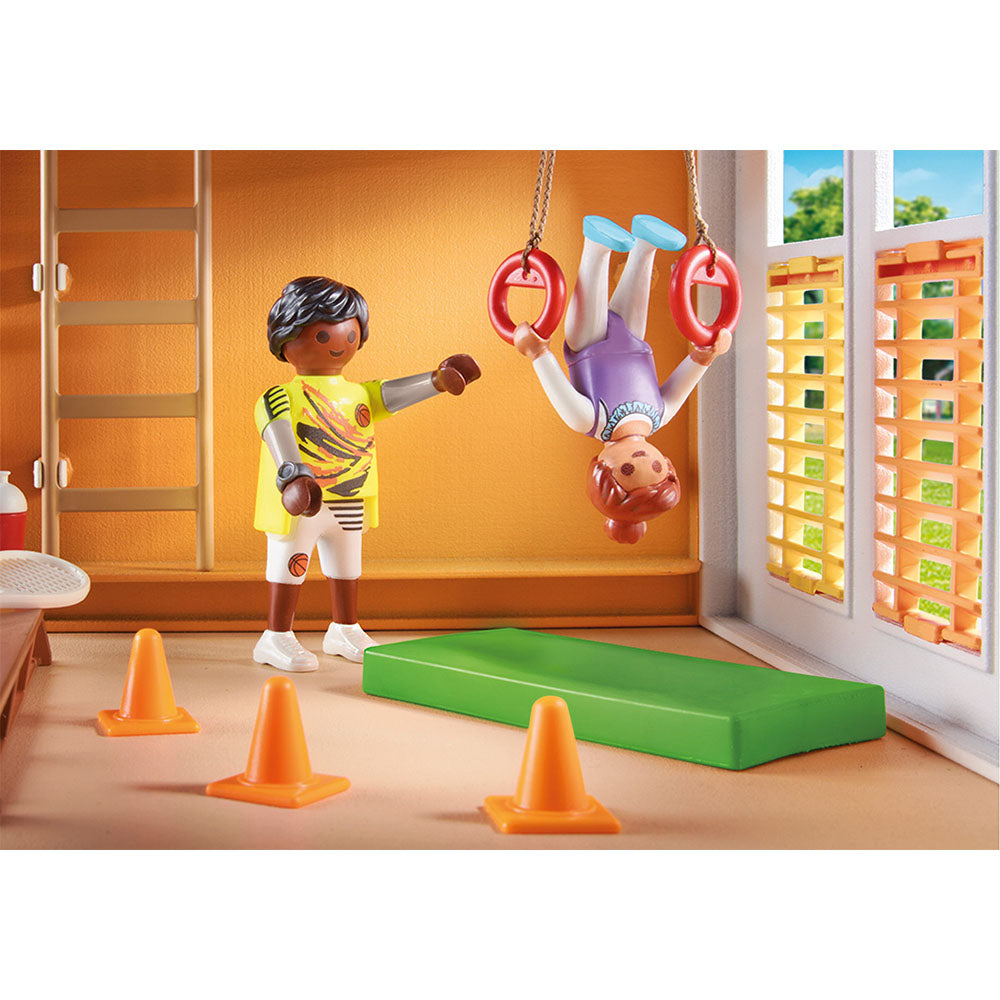 EXTENSIE PENTRU SALA DE SPORT - PLAYMOBIL CITY LIFE (PM71328) - Libelula Vesela - Jucarii