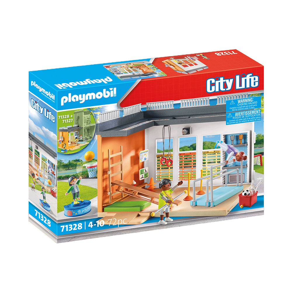 EXTENSIE PENTRU SALA DE SPORT - PLAYMOBIL CITY LIFE (PM71328) - Libelula Vesela - Jucarii