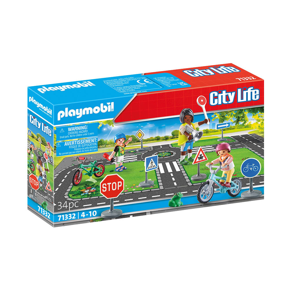 EDUCATIE RUTIERA - PLAYMOBIL CITY LIFE (PM71332) - Libelula Vesela - Jucarii