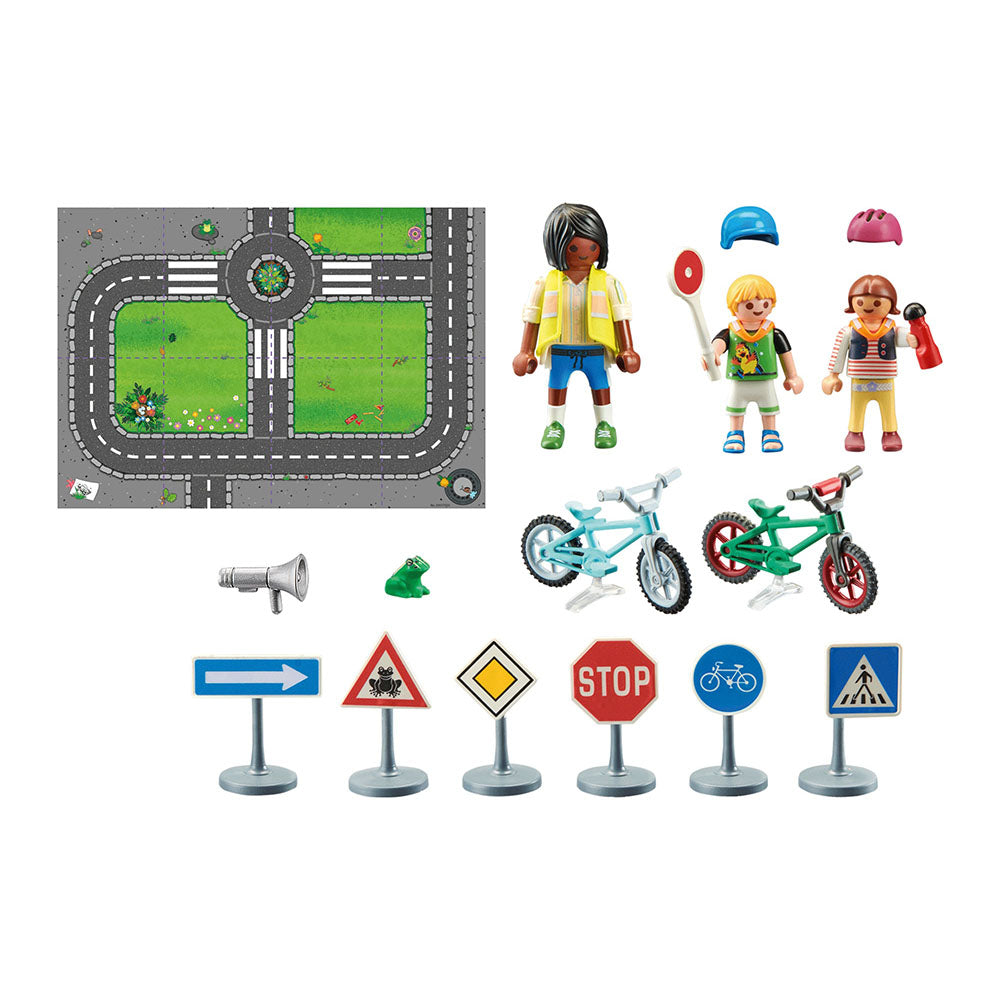 EDUCATIE RUTIERA - PLAYMOBIL CITY LIFE (PM71332) - Libelula Vesela - Jucarii
