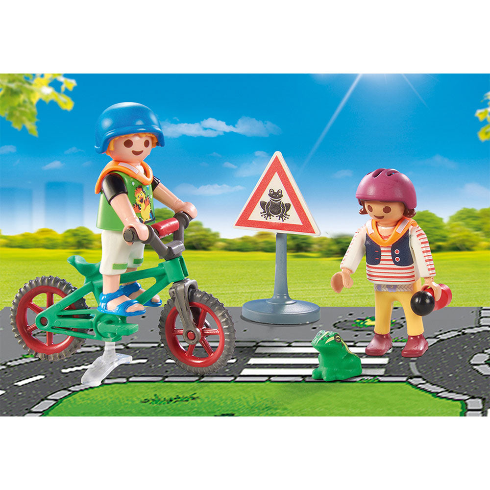 EDUCATIE RUTIERA - PLAYMOBIL CITY LIFE (PM71332) - Libelula Vesela - Jucarii
