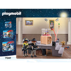 CALENDAR CRACIUN FURT LA MUZEUL POLITIEI - PLAYMOBIL CHRISTMAS (PM71347) - Libelula Vesela - Jucarii