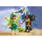 FOREST FAIRY SI BAT FAIRY CU ANIMALUTE - PLAYMOBIL ADVENTURES OF AYUMA (PM71350) - Libelula Vesela - Jucarii
