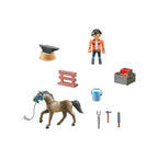 POTCOVAR CU CALUT - PLAYMOBIL HORSES OF WATERFALL (PM71357) - Libelula Vesela - Jucarii